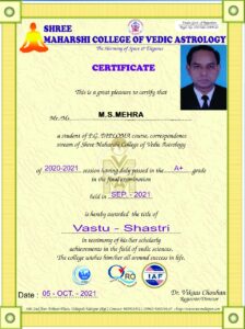 VASTU SHASHTRI